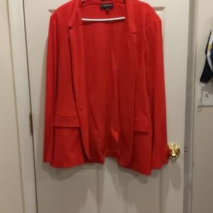 Lane Bryant size 26 red blazer